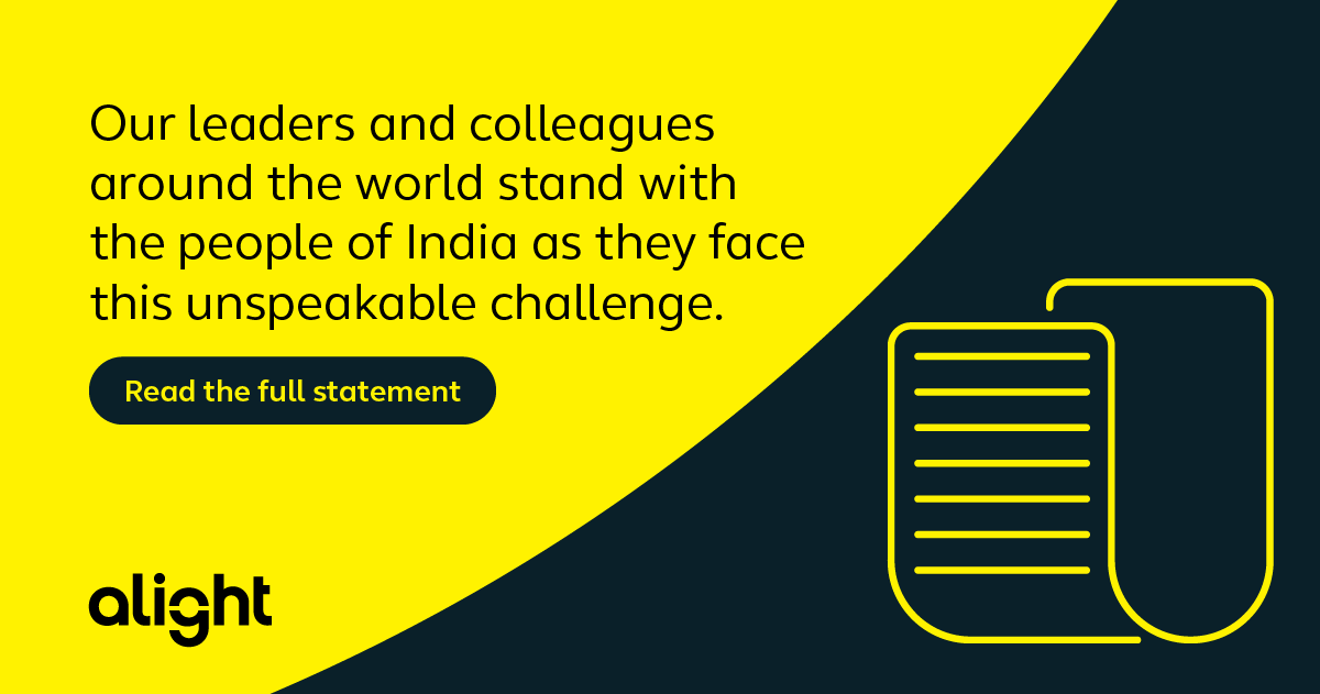 Alight Solutions statement on India | Alight
