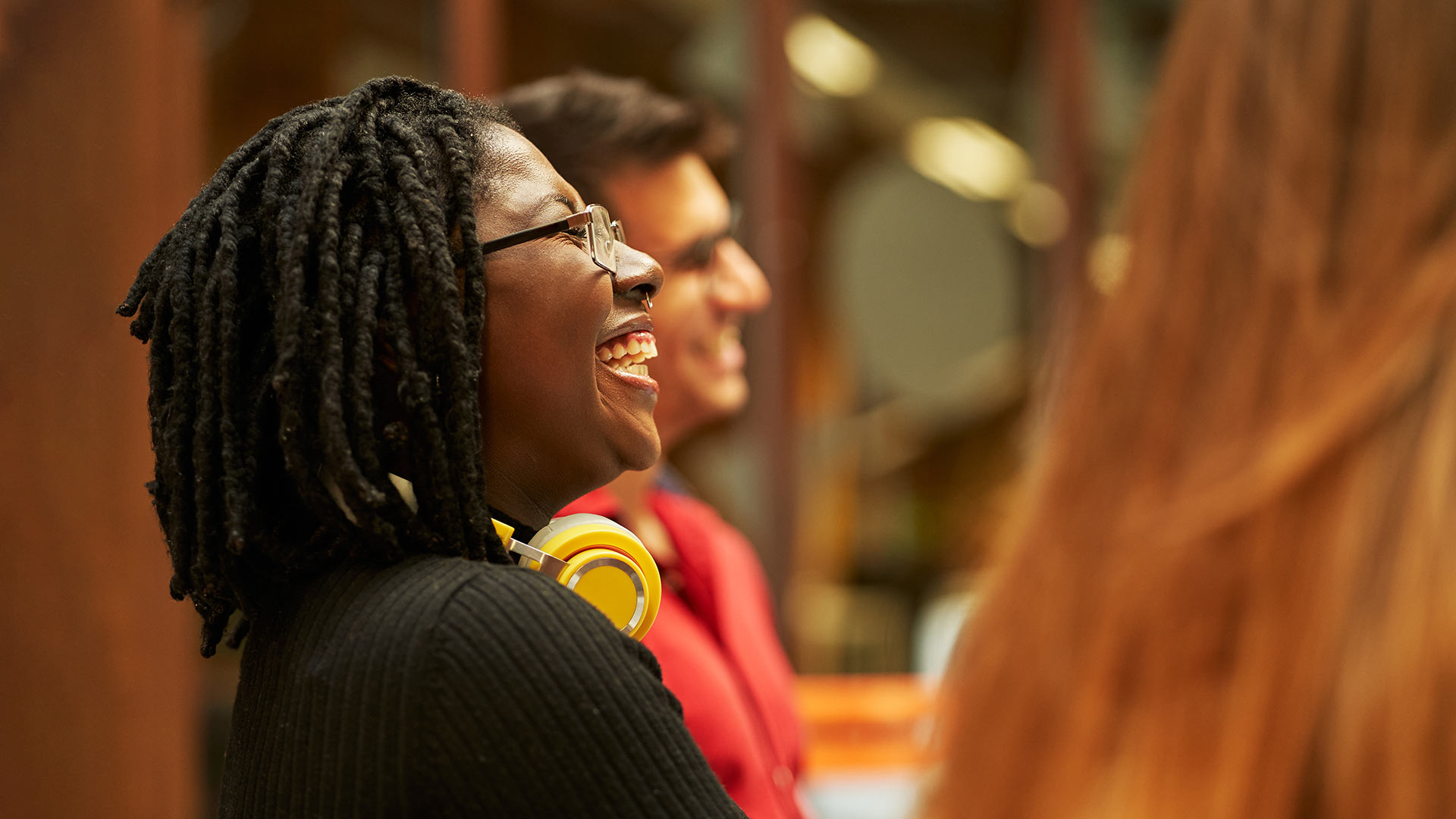 employees learning about flexible and personalized benefits