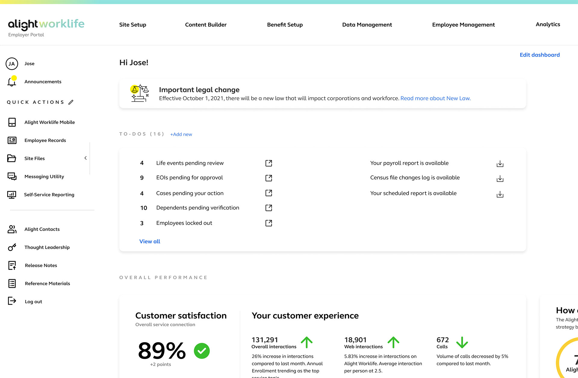 Alight Worklife Employee Experience Platform
