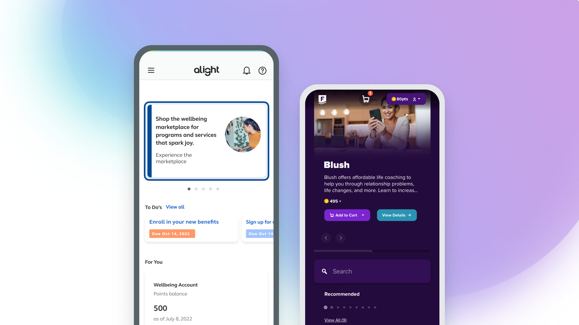 Alight Wellbeing Marketplace Alight