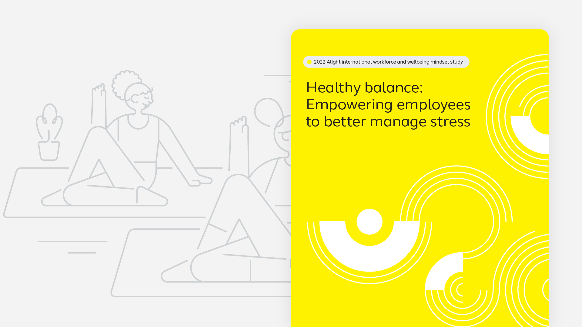 Healthy balance: Empowering employees to better manage stress
