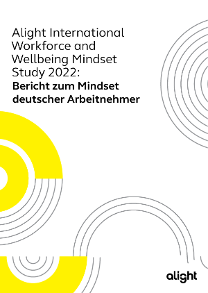 internationale Alight-Studie 2022 zum Thema Workforce und Wellbeing