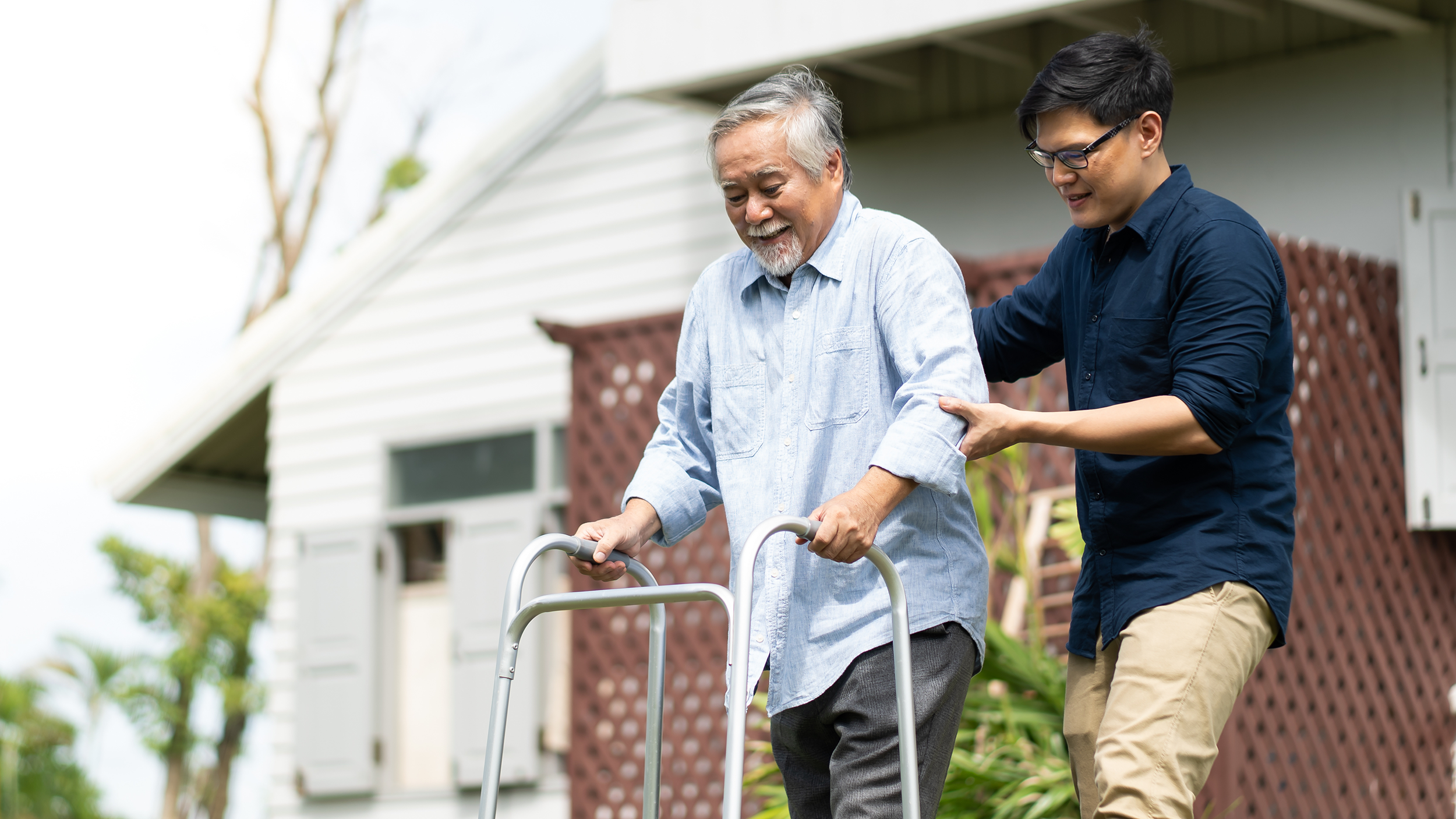caring for family member